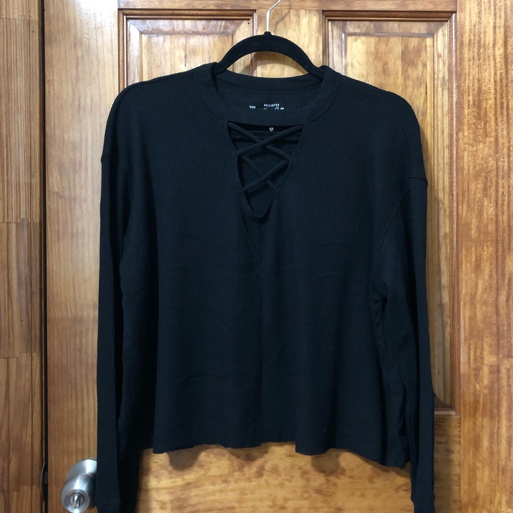 Hollister Black Long Sleeve (size S)
